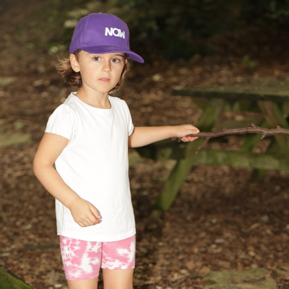 Purple Rose Cap
